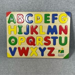 The Learning Journey‎ Lift & Learn Puzzle 123 Shapes ABC Educational Preschool